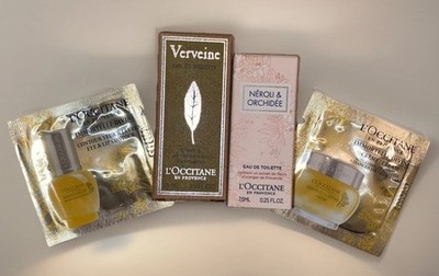 L'Occitane En Provence EDT Splash Set VERVEINE, NÉROLI & ORCHIDÉE + FREE Samples