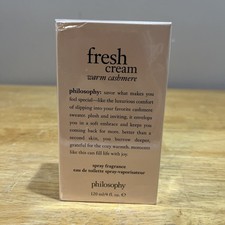 Fresh Cream Warm Cashmere Philosophy perfume - a fragrância