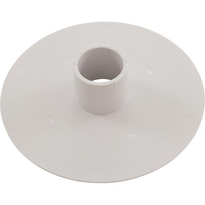 Wall Fitting, Aquastar, 6''dia, 1-1/2'' Slip-Insider, White