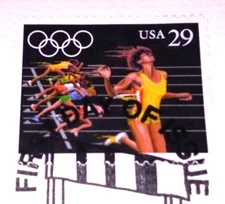 1991 Olympics - Track and Field - Sprint - 22kt Gold Replica Stamps - SEE BELOW!