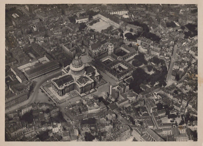 VINTAGE M JOLIOT PILOT PHOTOGRAPHER PARIS AERIAL VIEW 1940s ORIGINAL Photo 745