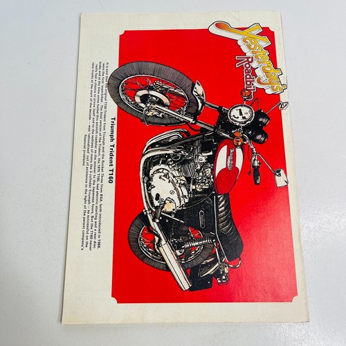 On Your Bike (Part 1 Volume 1) Vintage Motorcycle Magazine RARE 1982 - Picture 3 of 9