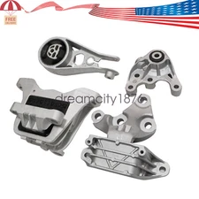 4x New For 2018-2021 GMC Terrain 2.0L FWD AUTO Engine & Transmission Mount Kit