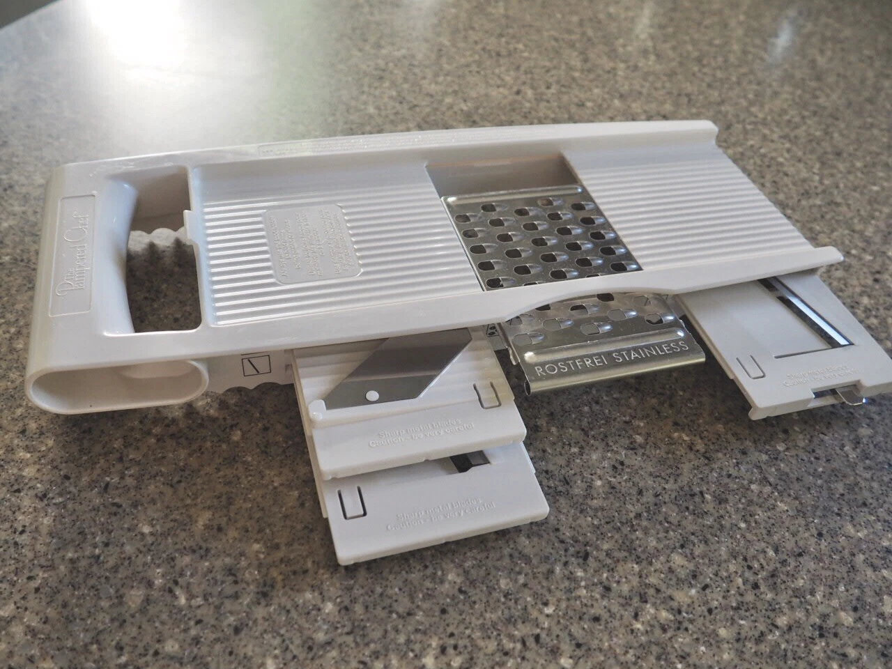 ❤️The Pempered Chef❤️ 4 Blades Made In Germany Mandolin Slicer