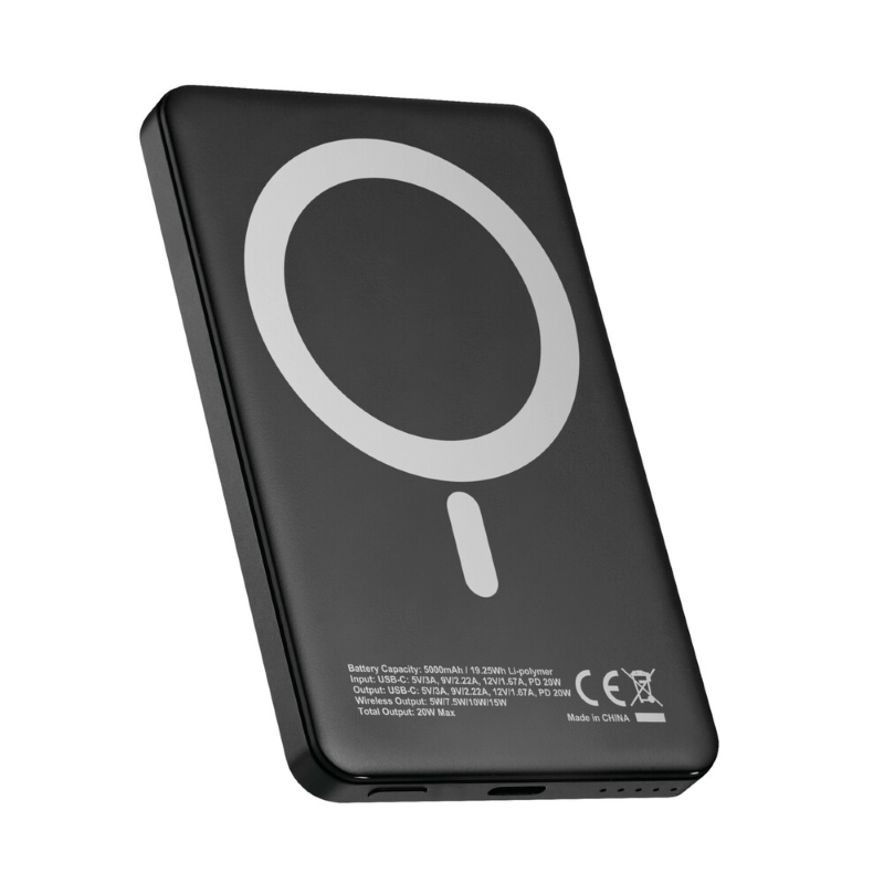 POWERBANK MAGSAVE 5000MHA MAGNETICO CARICABATTERIA PORTATILE TELEFONO