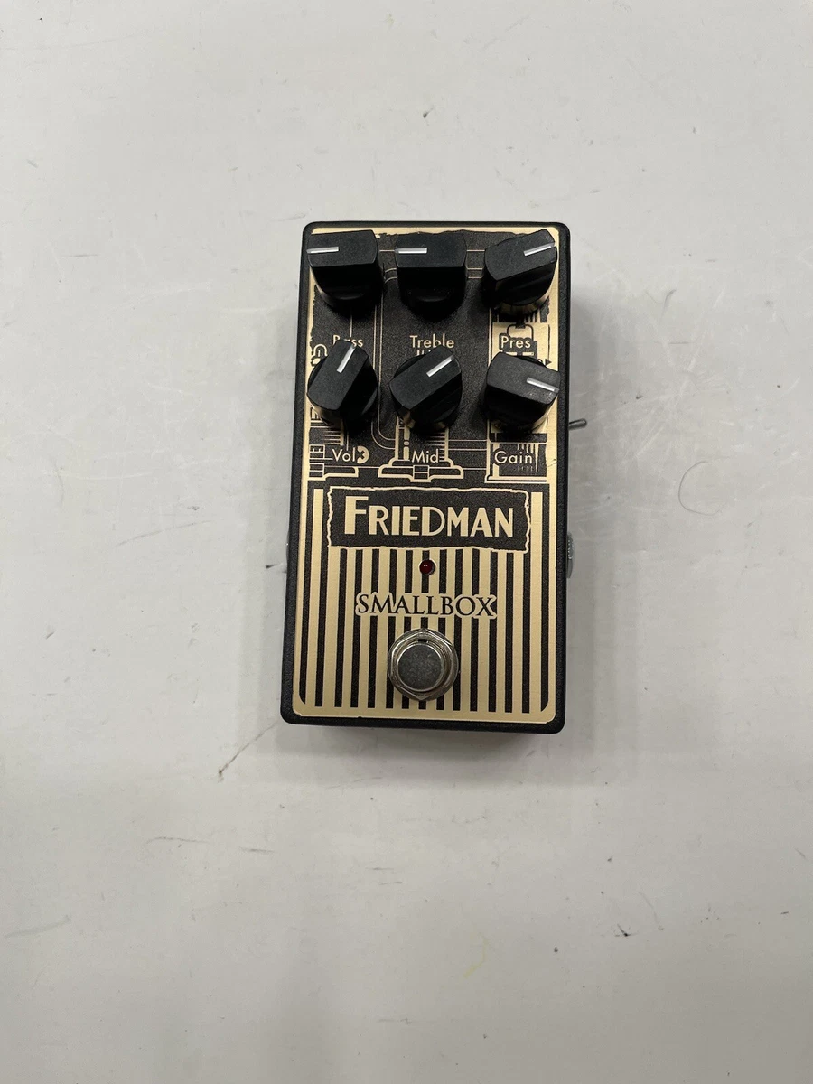 Friedman Amplification Smallbox Overdrive Distortion Guitar Effect