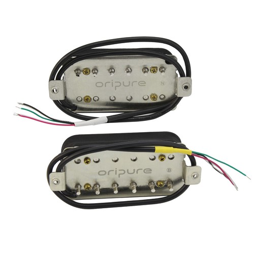 Pastilla para guitarra OriPure PHZ5 Alnico 5 Humbucker/puente/guitarra eléctrica ajuste N+B - Imagen 33 de 33