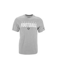 Nike Las Vegas Raiders Men's Dri-Fit Cotton Football All T-Shirt