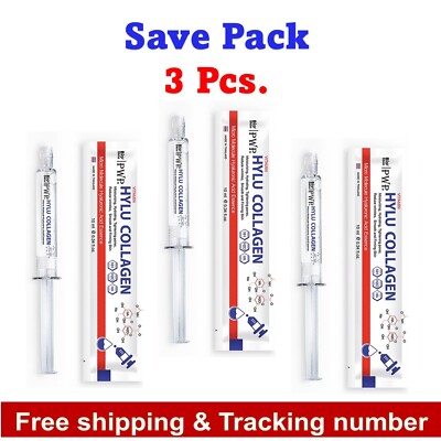 3x PWP Hylu Collagen Serum Essence Anti-aging Reduce Wrinkles Moisturizing 10 ml