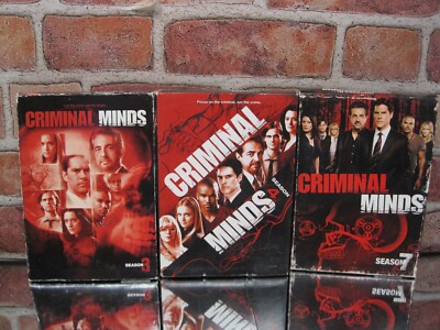 Criminal Minds Complete DVD 3 Seasons 3, 4 & 7 | eBay