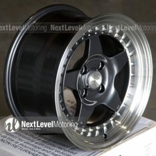 Circuit Performance Cp26 15x8 4-100 25 Gun Metal Wheels Fits Bmw E30 Stance Circuit Performance Cp26 15x8 4-100 25 Gun Metal Wheels Fits Bmw E30 Stance