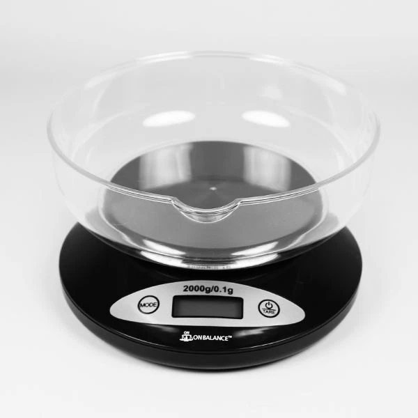 ON BALANCE KB-2000 DIGITAL VERSATILE KITCHEN BOWL SCALES - 2000g x 0.1g
Opens in a new window or tab