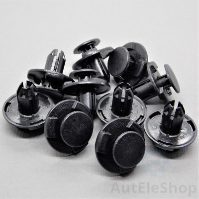 10x Befestigung Clips Spreizniete Bodenverkleidung 7,8 mm für NISSAN 0155305933