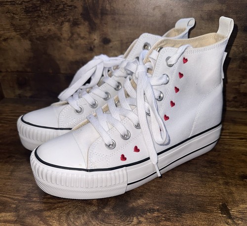 British Knights Kaya Mid Entrenadores Damas Blanco Talla UK 5 #REF197 - Imagen 9 de 12