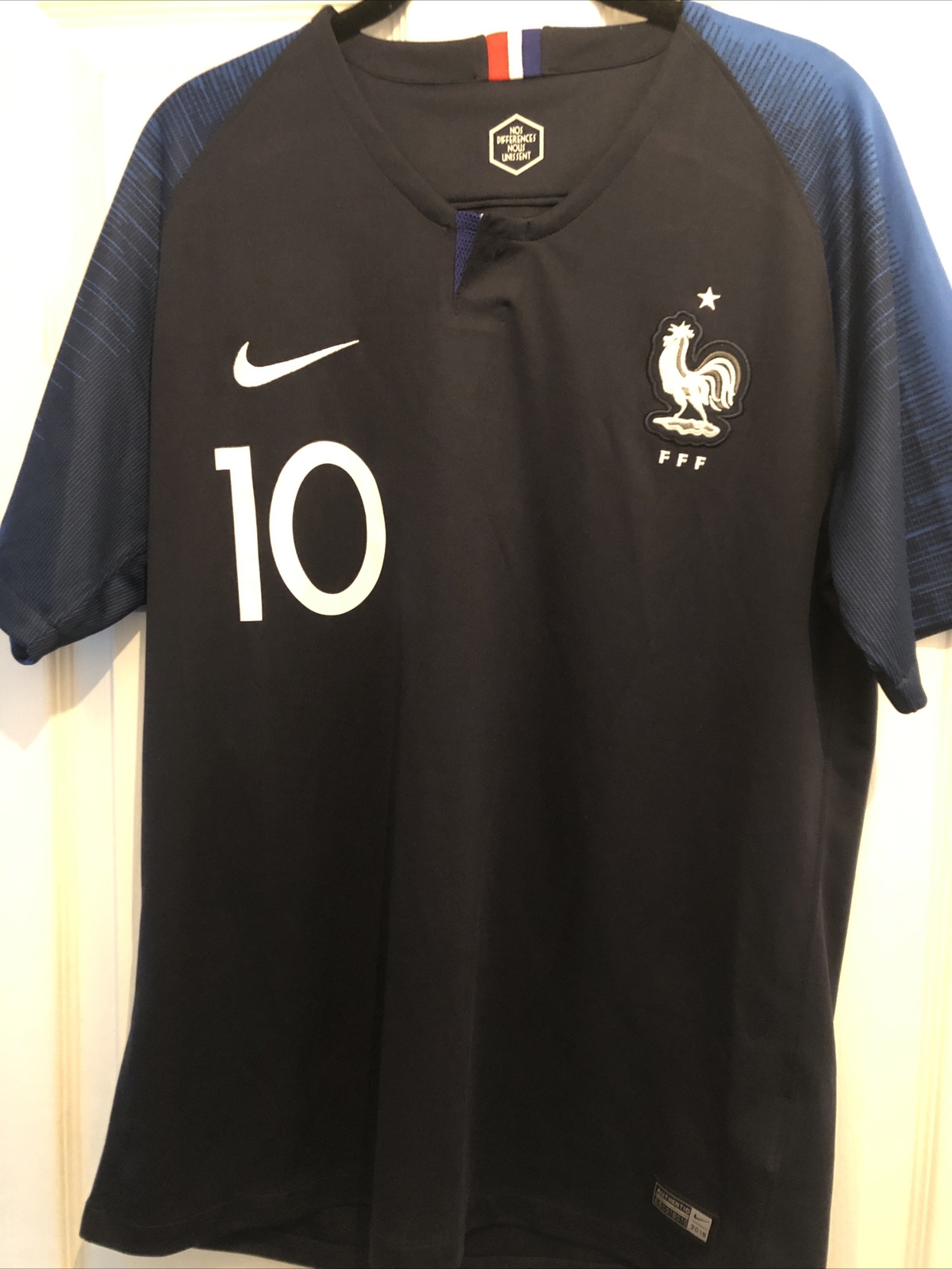 Jersey Nike France World Cup 18 Home Mbappe 10 I Home Champion France Ebay