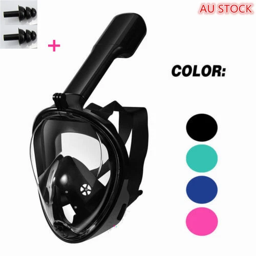 Anti Fog Seaview Panoramic Diving equipment Mask Full Face Design Wide For Gift - Picture 3 of 25