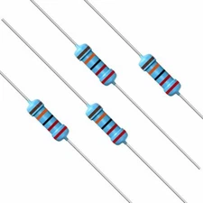 10 PCS 220K  Ohm 1 Watts Metal Film Resistors 1% Tolerance  Shipped  From USA