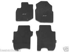 Genuine OEM Honda Fit Black Carpet Floor Mat Set 2009 - 2013 Mats TK6