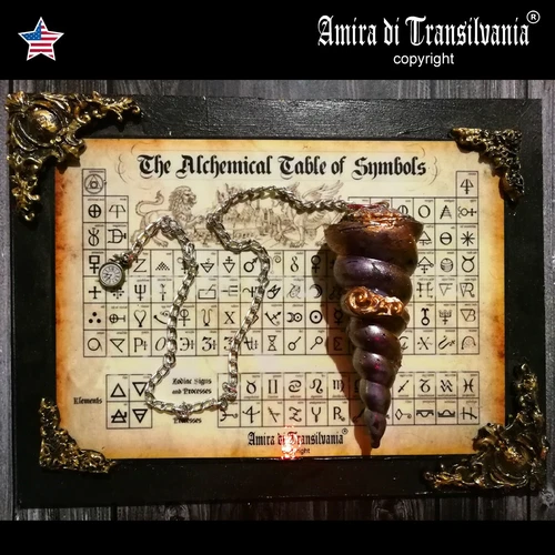 witchcraft kit clairvoyant ritual magic pendulum unicorn witch alchemy table set