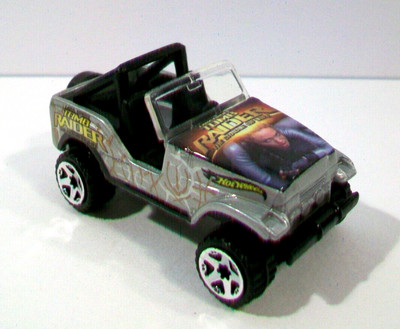 1990 Hot Wheels Tomb Raider Cradle Of Life Lara Croft Die-Cast Jeep Vehicle