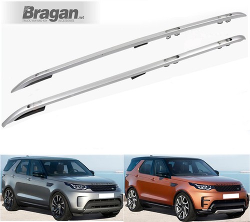 Roof Rails For Land Rover Discovery 5 2017+ 4x4 Top Rack Bars Aluminium Tubes - Picture 5 of 6