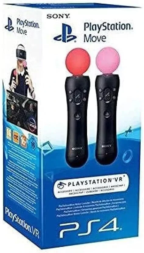 Offizielle Sony PlayStation 4 Move Controller Doppelpack (PS4) (PSVR) OHNE OVP - Bild 3 von 3