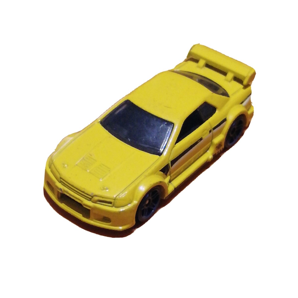 laboratory 1/64 NISSAN GTR32 YELLOWミニカー NISSAN Skyline GT-R (R32) - F&F - LA yellow burst - Time