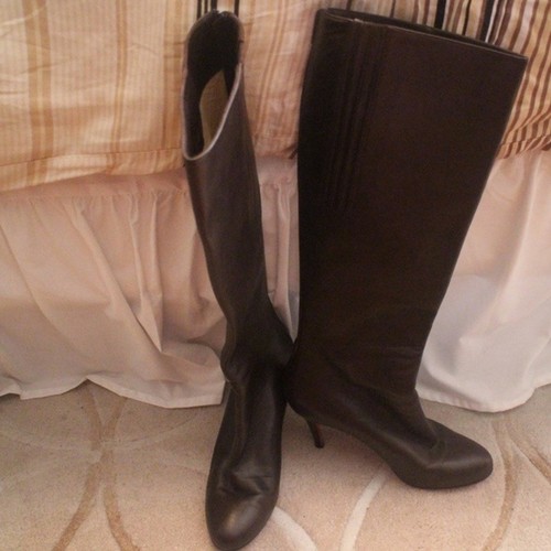 Christian Louboutin Brown Tall Boots Fifi Botta Si