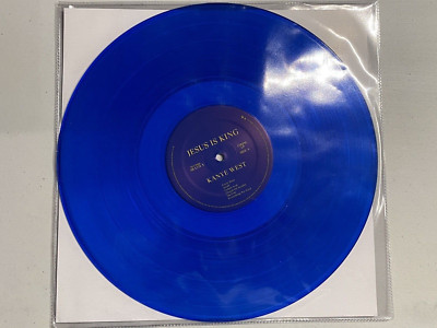 カニエ・ウェスト「Jesus Is King」ブルービニール盤 新品未開封 KANYE WEST / JESUS IS KING (TRANSPARENT BLUE VINYL) / LP | Record