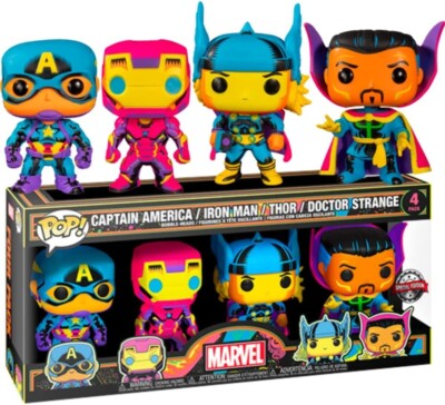 FUNKO POP 4つセット(MARVEL)