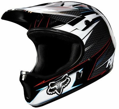 FOX Racing Rampage Helm Grey/Red Gr.S