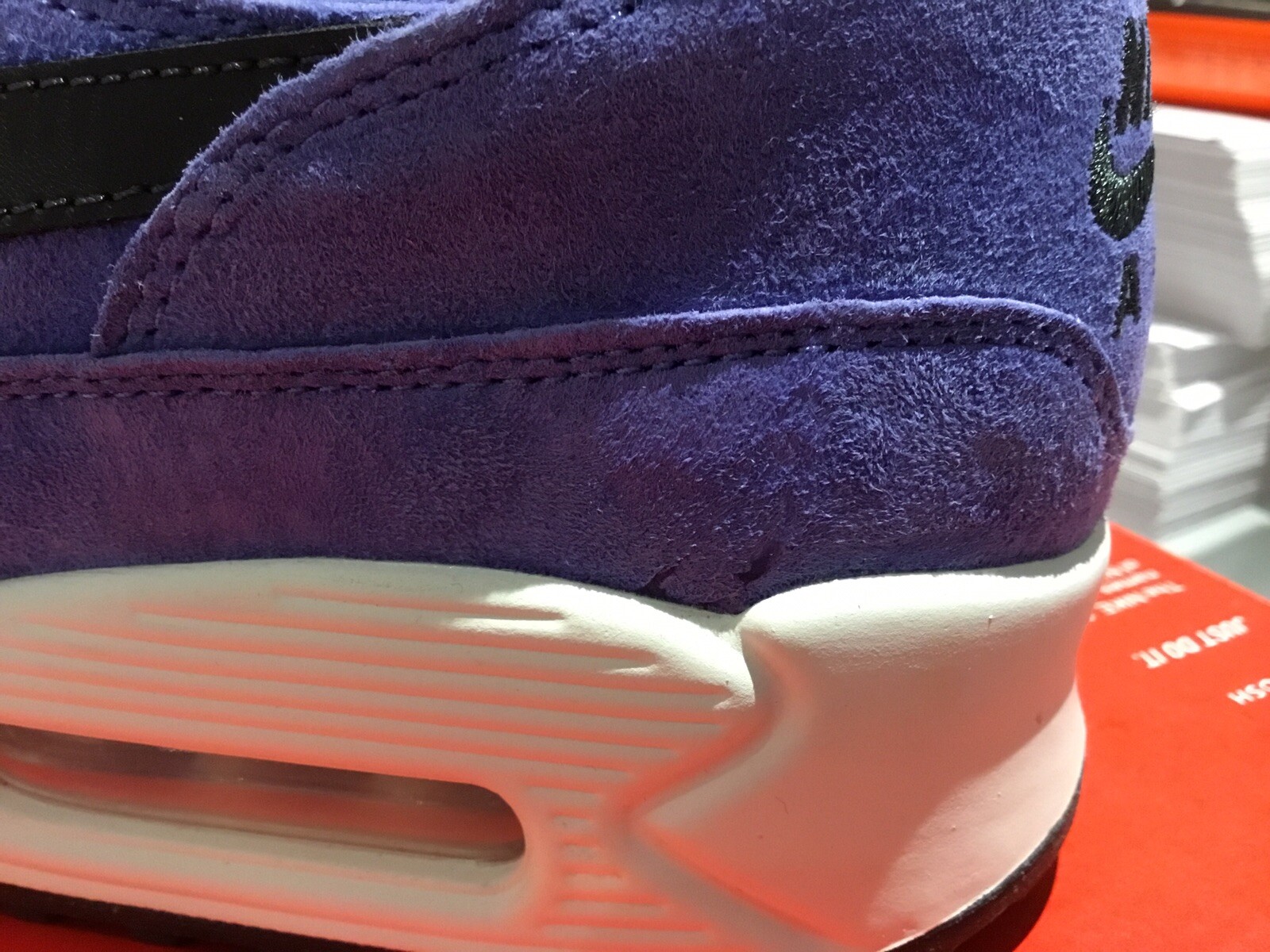 Nike Air Max Max Max 90/1 ~ AJ7695 500 ~ Viola Basalto ~ U.K. taglia 6.5 c40fe1 Nike Air Max Max Max 90/1 ~ AJ7695 500 ~ Viola Basalto ~ U.K. taglia 6.5 c40fe1