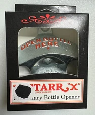 Starr X Stationary Bottle Opener "Open Bottle Here" - New Old Stock