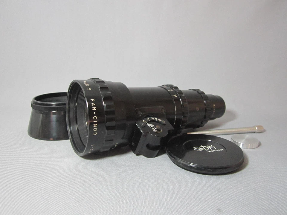 SUPER-16! 🔥SOM BERTHIOT 25-100MM C-MOUNT ZOOM LENS for BOLEX 16MM MOVIE CAMERA - Image 4 of 4