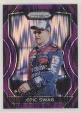 2018 Panini Prizm Nickname Variation Purple Flash Mark Martin (Epic Swag) HOF