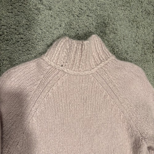 Michael Kors Collection New Oversized Cashmere Silk Bouclé Sweater In Blush Sz S - Picture 23 of 24