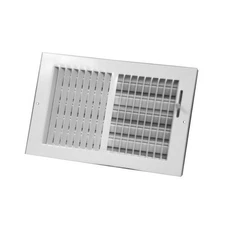 Continental Industries 22W1004 10"x4" Sidewall Register  Metal  HVAC