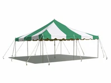 Weekender Pole Tent 20x20 Green Canopy Event Wedding Party Backyard Gazebo
