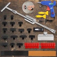 Diy Dent Removal Kit - Versatile Slide Hammer Glue For Car Repairs - 2.03 Lbs Diy Dent Removal Kit - Versatile Slide Hammer Glue For Car Repairs - 2.03 Lbs