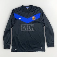 Nike Manchester United 2009-2010 Away Shirt Jersey Soccer Football Kit Large