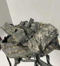 US 3 DAY MOLLE II BACKPACK  Triple Mag Pouch Waist Pack Rucksack Waist Belt