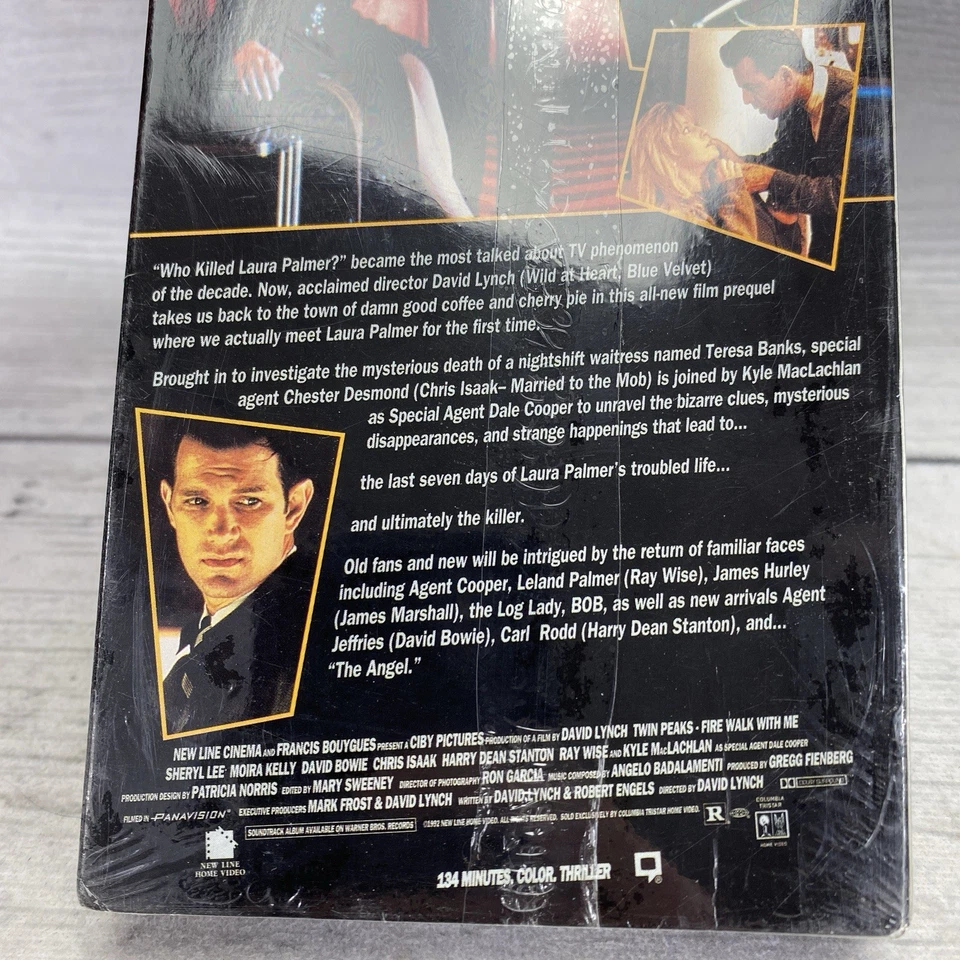 New David Lynch VHS Twin Peaks Fire Walk With Me Screener Promo Copy Promotional - Image 4 of 4