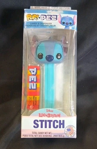Vintage Disney’s Lilo & Stitch Funko POP! + PEZ Dispenser Unopened Stitch