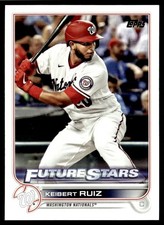 2022 Topps Future Stars Keibert Ruiz Washington Nationals #568