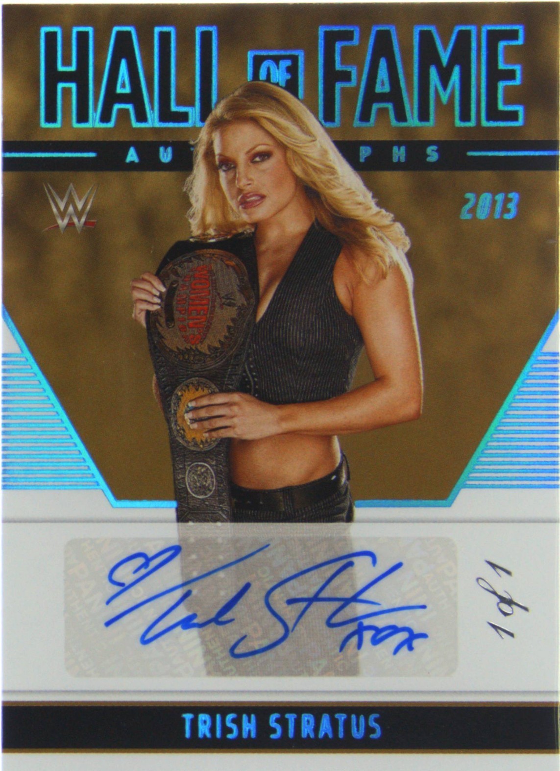 2022 Panini Chronicles WWE - Hall of Fame Autographs Trish Stratus #HF ...