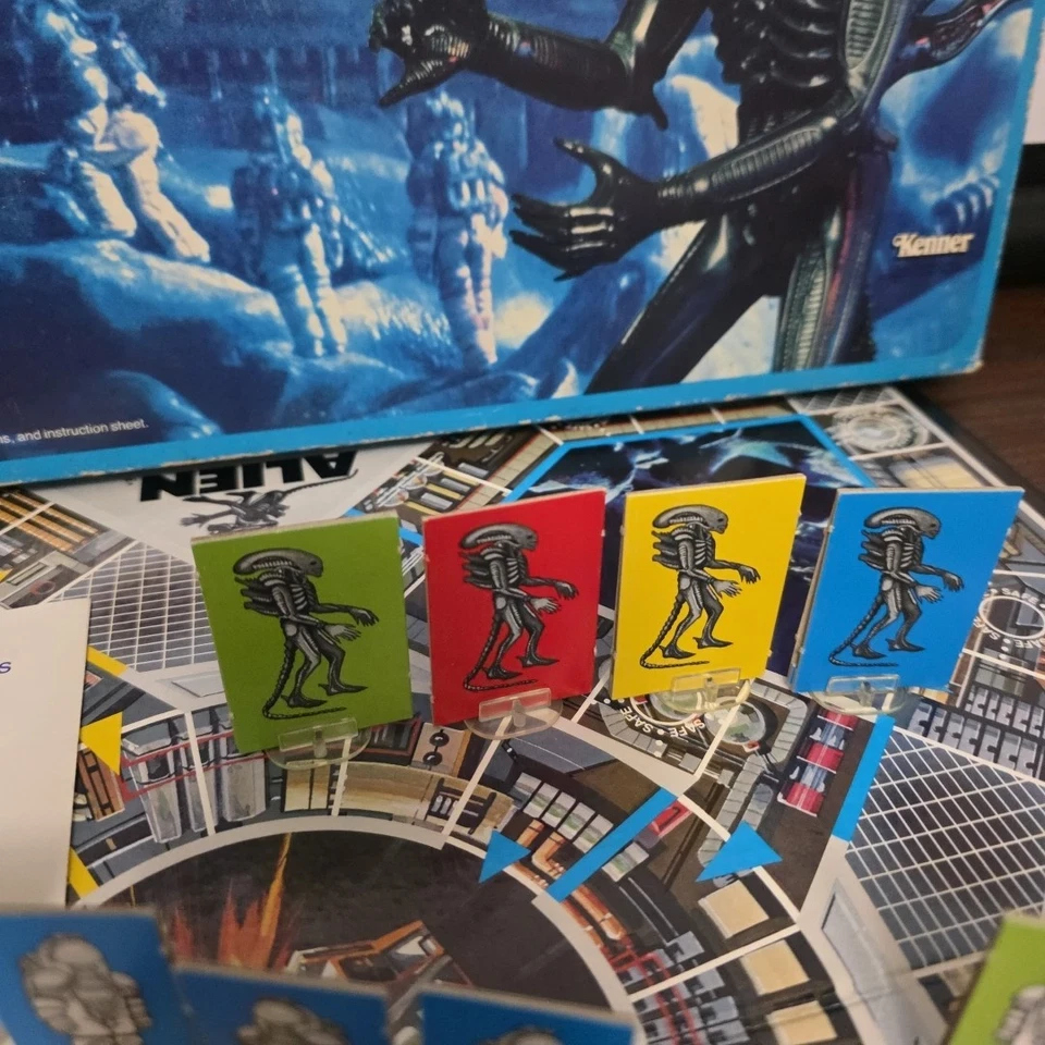 Kenner 1979 Vintage Alien Board Game Complete Set - Image 4 of 4