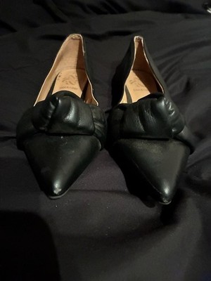 Sam & Libby Laurena Pointed-Toe Knotted Ballet Flats