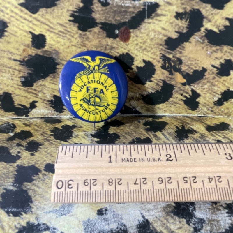 Vintage FFA Future Farmers of America Vocational Agriculture 1.25” Pin