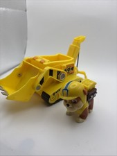 Paw Patrol Super Pup Rubble Crane, Vehicle and Figure Set
