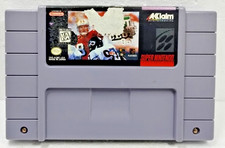 NFL Quarterback Club 96 SNES (1995) Super Nintendo SNES Authentic Cartridge Only